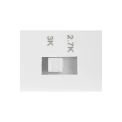 Clearance Slv D-ring 16 cm vegglampe utendørs 7,5W 2700/3000 kelvin IP65 - dimbar Svart