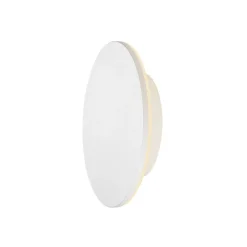 Outlet Slv D-ring 25 cm vegglampe utendørs 15W 2700/3000 kelvin IP65 - dimbar Svart