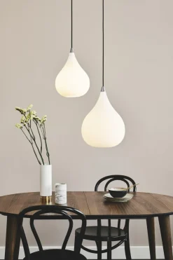 New Halo Designs Drops pendel 17 - Opal Hvit