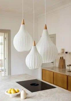 Clearance Halo Designs Drops pendel 38 - Tekstil Hvit