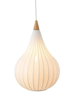 Sale Halo Designs Drops pendel 30 - Tekstil Hvit