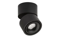 Outlet Antidark Easy mini W75 takspot 1 lys 7W 2700K Dimbar Hull for ledning - Svart