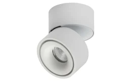Outlet Antidark Easy W100 takspot 1 lys 10W 2700K Dimbar Hull for ledning - Hvit