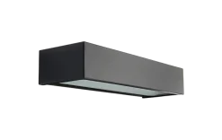 Online Sg Armaturen As Edge direct vegglampe ned 7W 2700 Kelvin dimbar IP65 - Svart