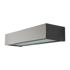 Sg Armaturen As Edge direct vegglampe ned 7W 2700 Kelvin dimbar IP65 Grafitt