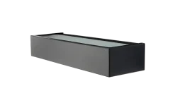 Outlet Sg Armaturen As Edge vegglampe opp/ned 10W 3000 Kelvin dimbar IP65 Grafitt