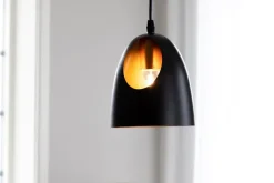 Clearance Venture Home Elda takpendel 16 cm - Svart/Kobber