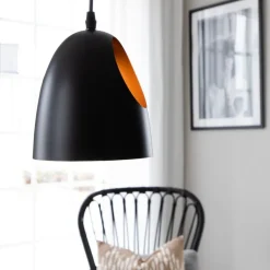 Clearance Venture Home Elda takpendel 16 cm - Svart/Kobber