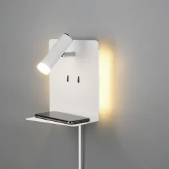 New Trio Lighting Element vegglampe - Hvit