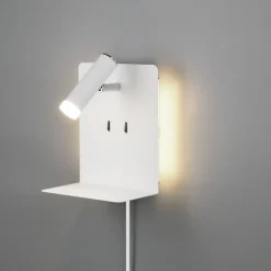 New Trio Lighting Element vegglampe - Hvit
