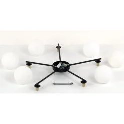 Sale TK Lighting Elton taklampe 5-lys Svart