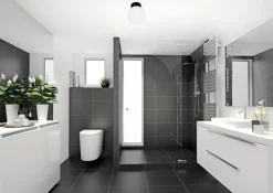 Best NorDesign Emrik taklampe - Svart/Opal Svart / Opal