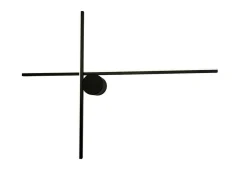 Discount NorDesign Eros Novata 600 10W 2700 Kelvin IP44 - Venstre modell Svart