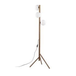 Hot TK Lighting Estera wood gulvlampe 3-lys