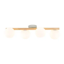Sale TK Lighting Estera wood taklampe 4-lys