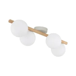 Sale TK Lighting Estera wood taklampe 4-lys