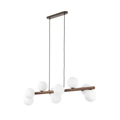 Sale TK Lighting Estera wood takpendel 9-lys