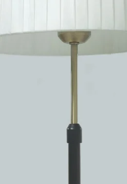 Outlet Aneta Lighting Ezai bordlampe justerbar 47-60 cm Svart / Messing