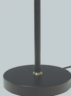 Outlet Aneta Lighting Ezai bordlampe justerbar 47-60 cm Svart / Messing