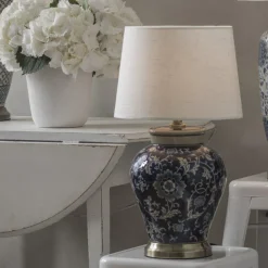 Online Pr home of Scandinavia Ab Fang Hong bordlampe - Blå/hvit Blå / Hvit