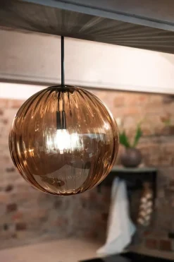 New Marksløjd Fengari takpendel Amberfarget/antik messing