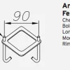 Sale Norlys Festejern/betongforankring art 307