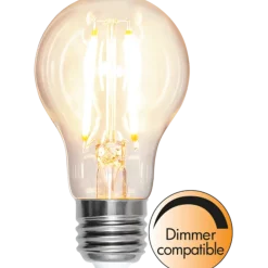 Online Star Trading Filament LED pære 8W dimbar (tilsvarer 72W) Hvit