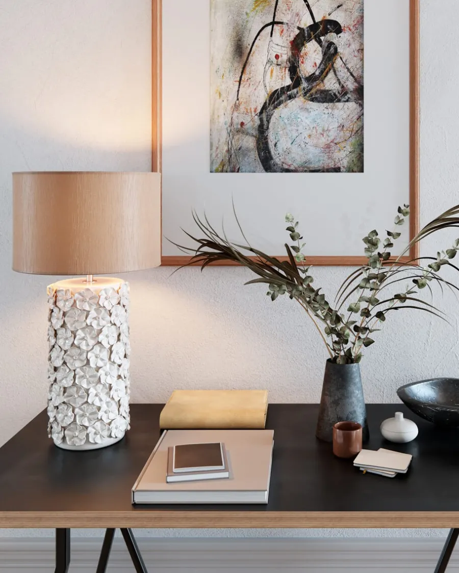 By Rydens Fiore Bordlampe Beige