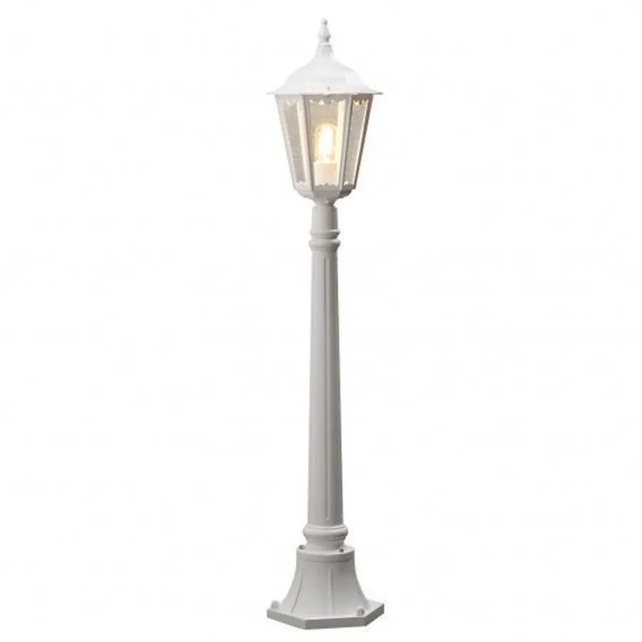 New Konstsmide Firenze stolpe 120cm Hvit