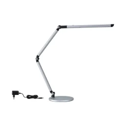 Outlet Paulmann Flexbar skrivebordslampe 9,5W 3000-6500 Kelvin - 3-step dim Sølvfarget