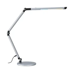 Outlet Paulmann Flexbar skrivebordslampe 9,5W 3000-6500 Kelvin - 3-step dim Sølvfarget