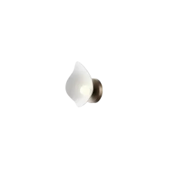 New Nuura Florii vegglampe Bronse/Hvit