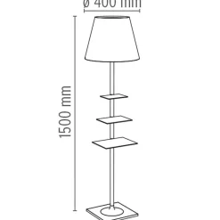 Sale Flos Bibliotheque Nationale gulvlampe