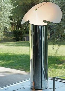 Clearance Flos Chiara Gulvlampe - Aluminium/ Antrasitt
