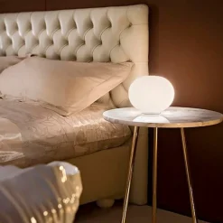 Online Flos Glo-Ball Basic 1 bordlampe - 33cm - med dimmer Opal
