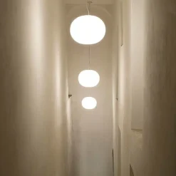 Outlet Flos Glo-Ball S1 taklampe - 33cm Opal