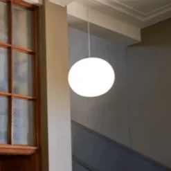 Outlet Flos Glo-Ball S1 taklampe - 33cm Opal