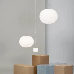 Outlet Flos Glo-Ball S1 taklampe - 33cm Opal