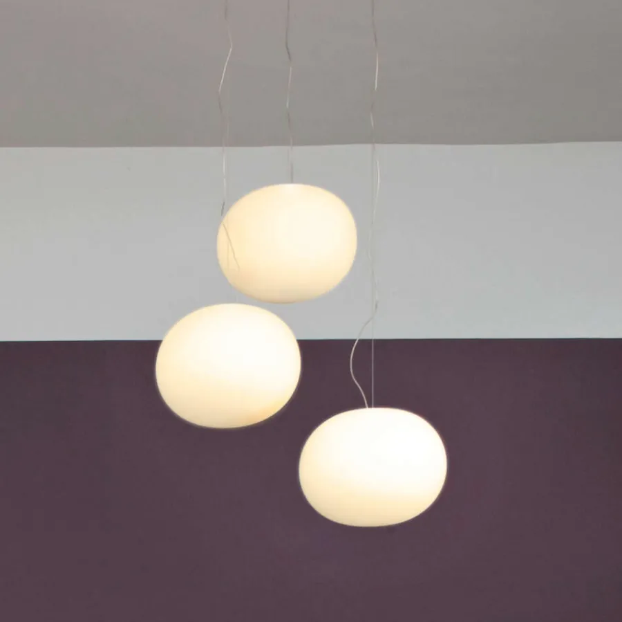 Flos Glo-Ball S2 taklampe - 45cm Opal