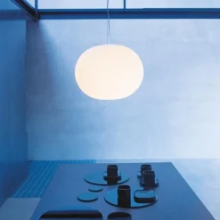 Flos Glo-Ball S2 taklampe - 45cm Opal