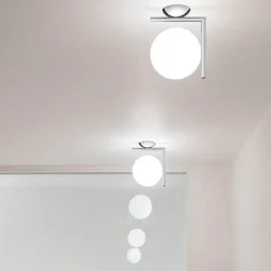 Flos IC Lights C/W1 - vegg / taklampe