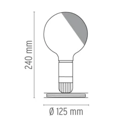 New Flos Lampadina bordlampe