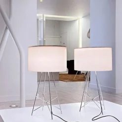 Flos Ray bordlampe - glass Stål