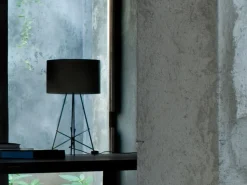 Flos Ray bordlampe - glass Stål