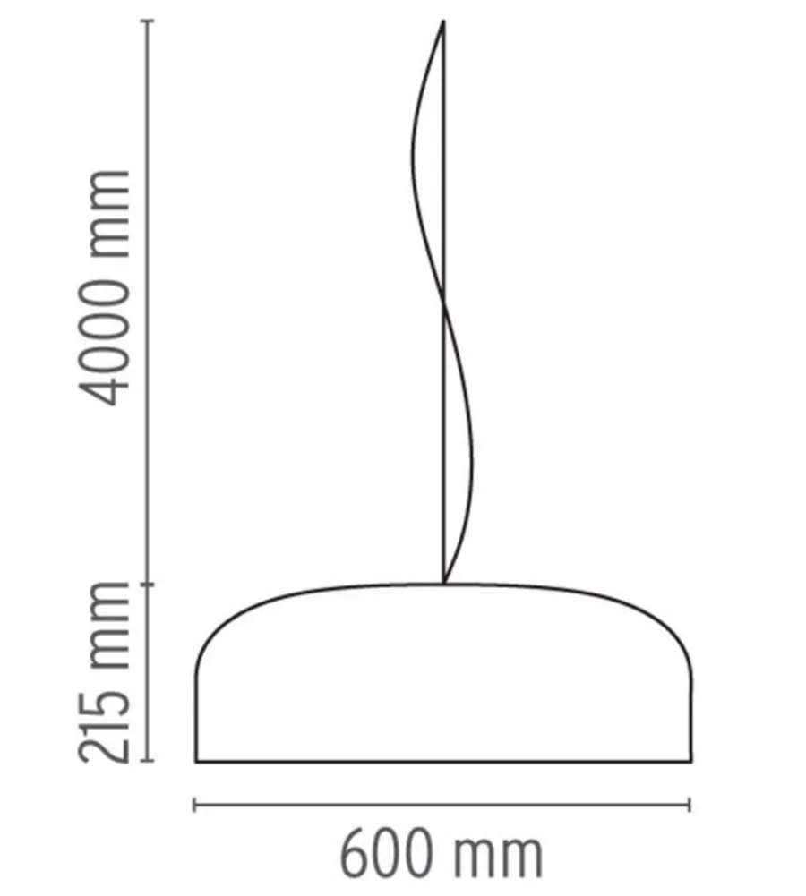 Outlet Flos Smithfield taklampe - Hvit