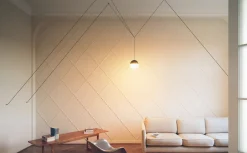 Online Flos String Light taklampe - Cone - 12m - Svart