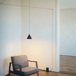 Online Flos String Light taklampe - Cone - 12m - Svart