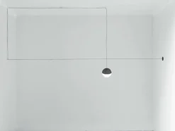 Clearance Flos String Light taklampe - Sphere - 22m Svart