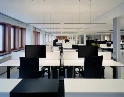 New Flos Super Line Down - Sort Svart