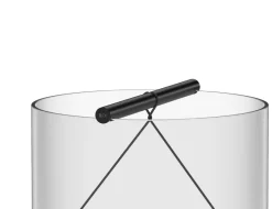 Flos To Tie T3 bordlampe Svart / Klart